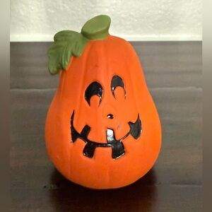 Vintage UCGC Ceramic Pumpkin Orange Taiwan